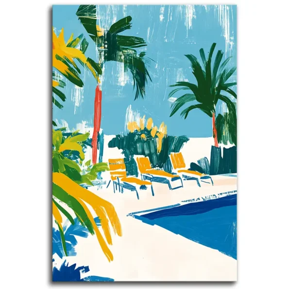 Take a Dip: Poolside Paradise