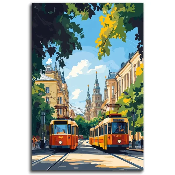 Tram Dreams and Urban Scenes