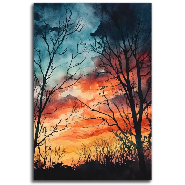 Twilight Reverie: Nature's Final Bow