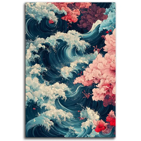 Waves of Colorful Chaos