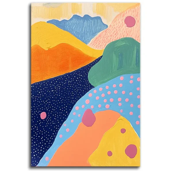 Whimsy in Colorful Landscapes