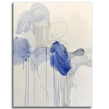 Blue Drips of Chaos