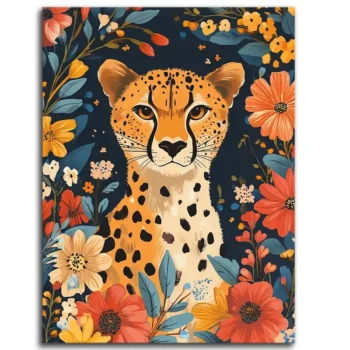 Cheetah’s Floral Paradox