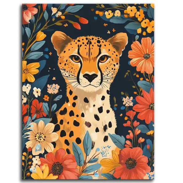 Cheetah’s Floral Paradox