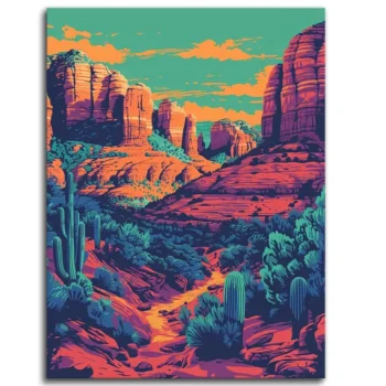 Desert Dreams on Canvas
