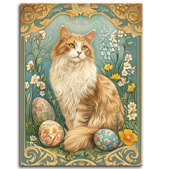 Easter's Feline Guardian