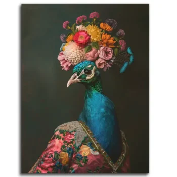 Floral Crowned Elegance