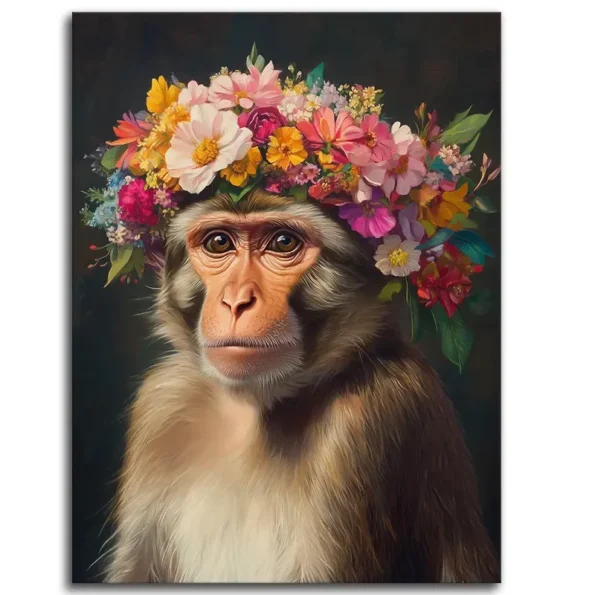 Floral Crowned Mischief