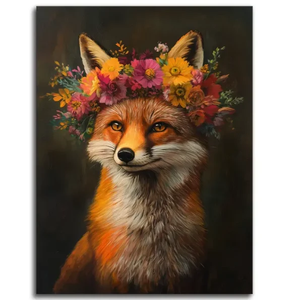 Foxy Floral Crown