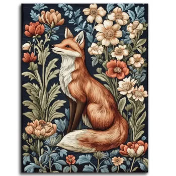 Foxy Floral Whimsy