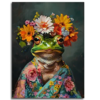Frog Fashionista Bloom