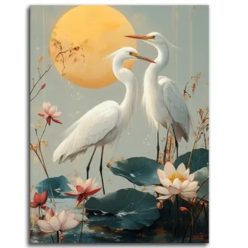 Lovebirds at Dusk
