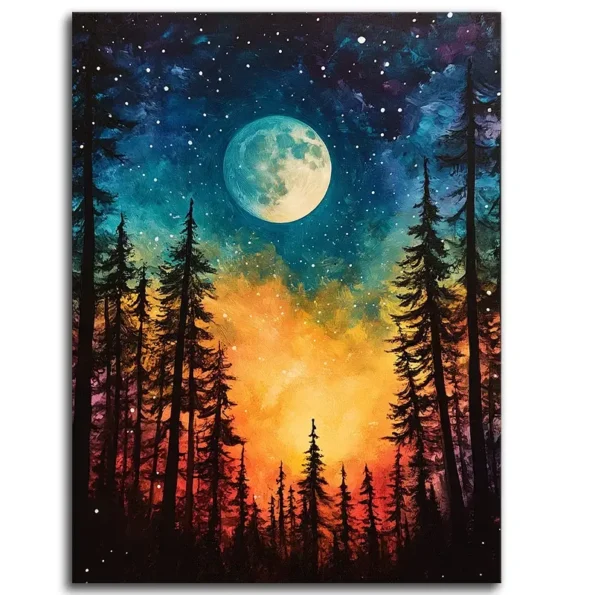 Moonlit Forest Dreams