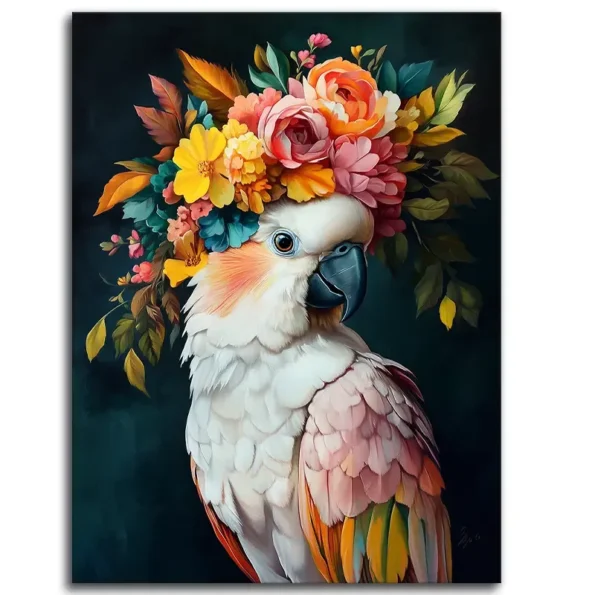 Parrot Parade of Blooms