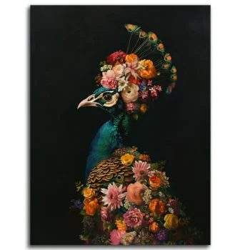 Peacock in Bloom