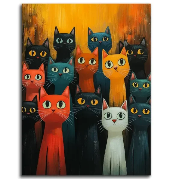 Purrfection in Colors