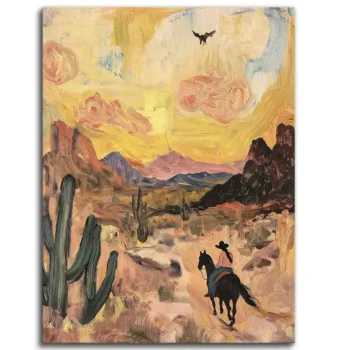 Riding into Sunset