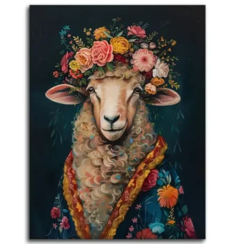 Sheep in Bloom