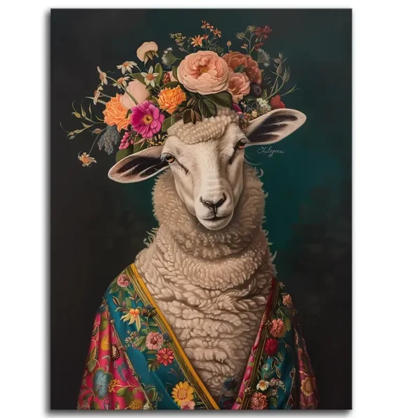 Sheep in Bloom