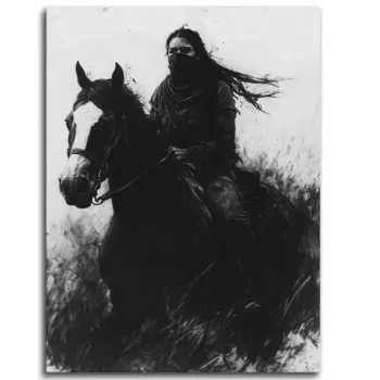 Silent Grace on Hoof