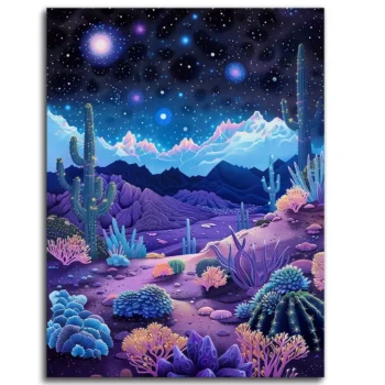 Starlit Desert Dreams