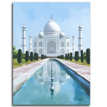 Taj Mahal Tranquility