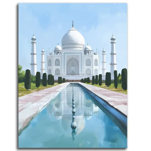 Taj Mahal Tranquility
