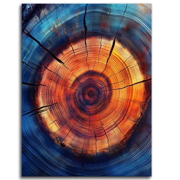 Time's Colorful Cross-Section