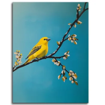Yellow Feathered Glory