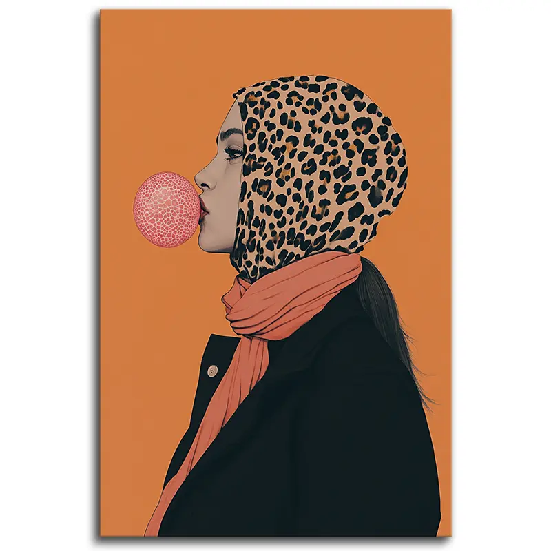 Bubblegum Leopard