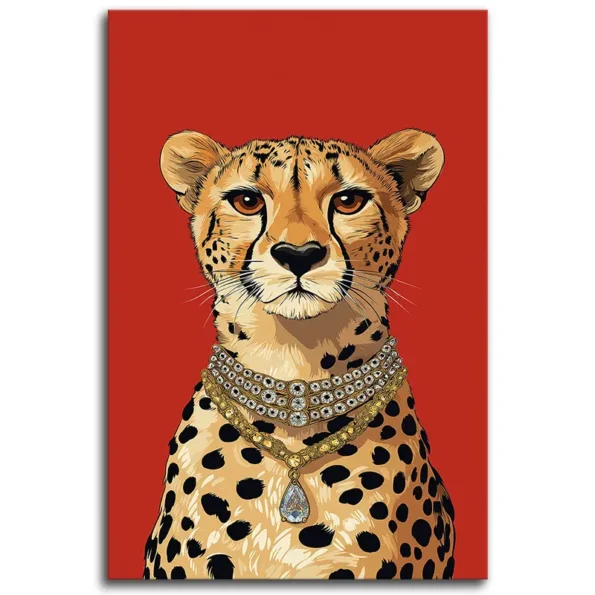 Cheetah with Bling