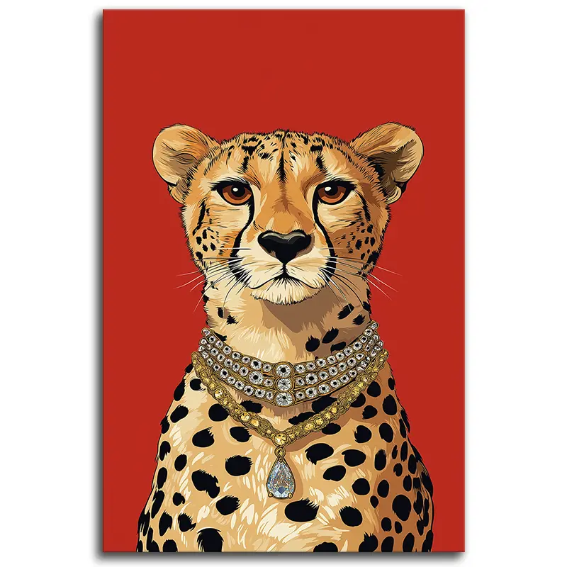 Cheetah with Bling