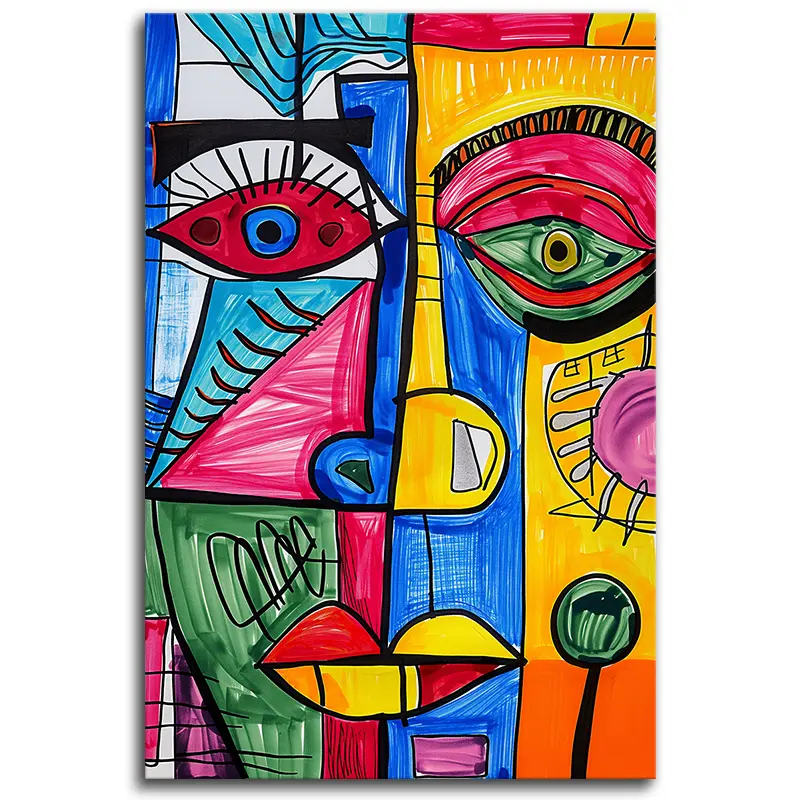 Colorful Face Off