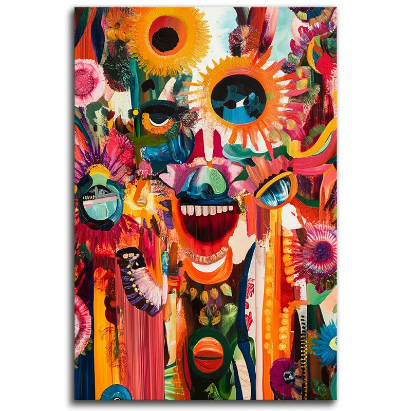 Faces in Blooms