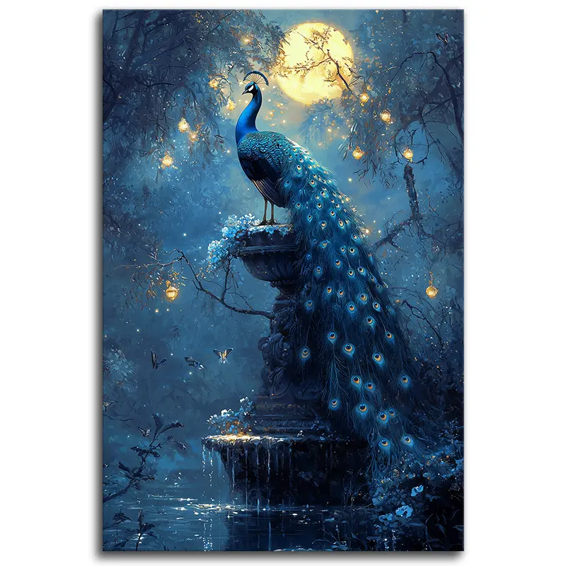 Peacock Moonlight
