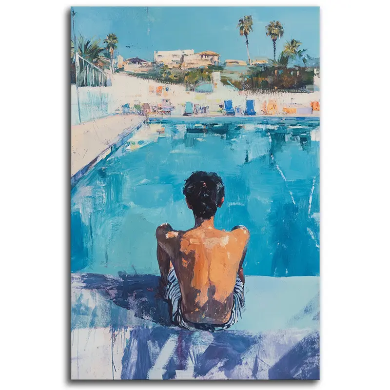Poolside Contemplation