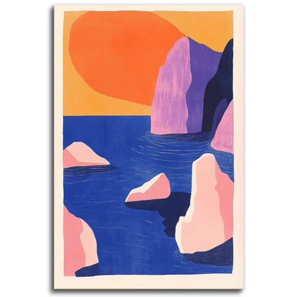 Rocks in the Blue