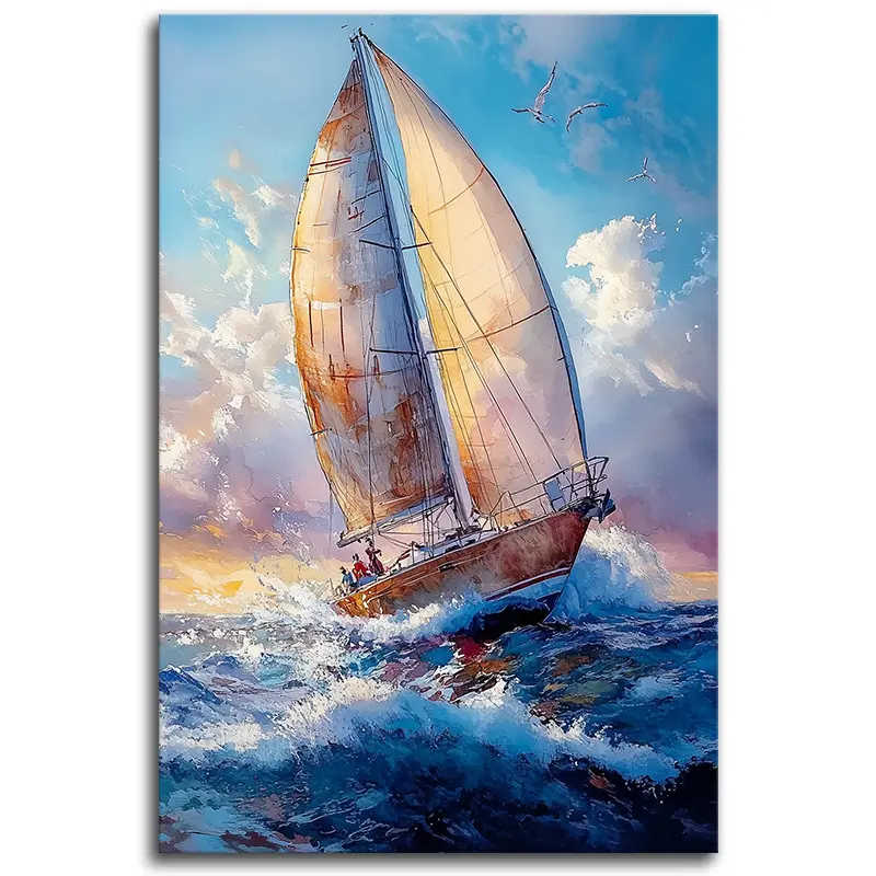 Sailing Into the Blue