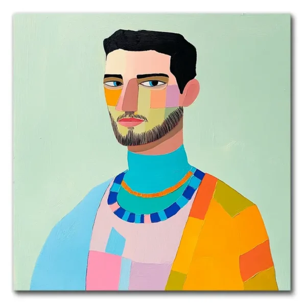 Colorful Take on Masculinity