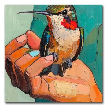 Hold On, It's a Hummingbird