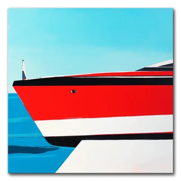 Red Boat, Blue Sky