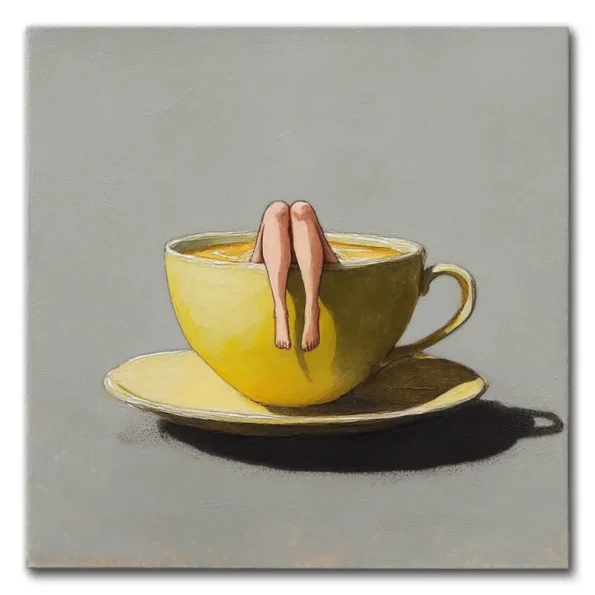 Small Hands in a Big Cup