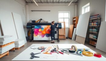 canvas art printing process