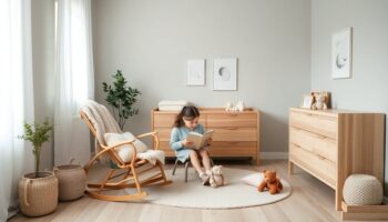 charming and soothing nursery walls