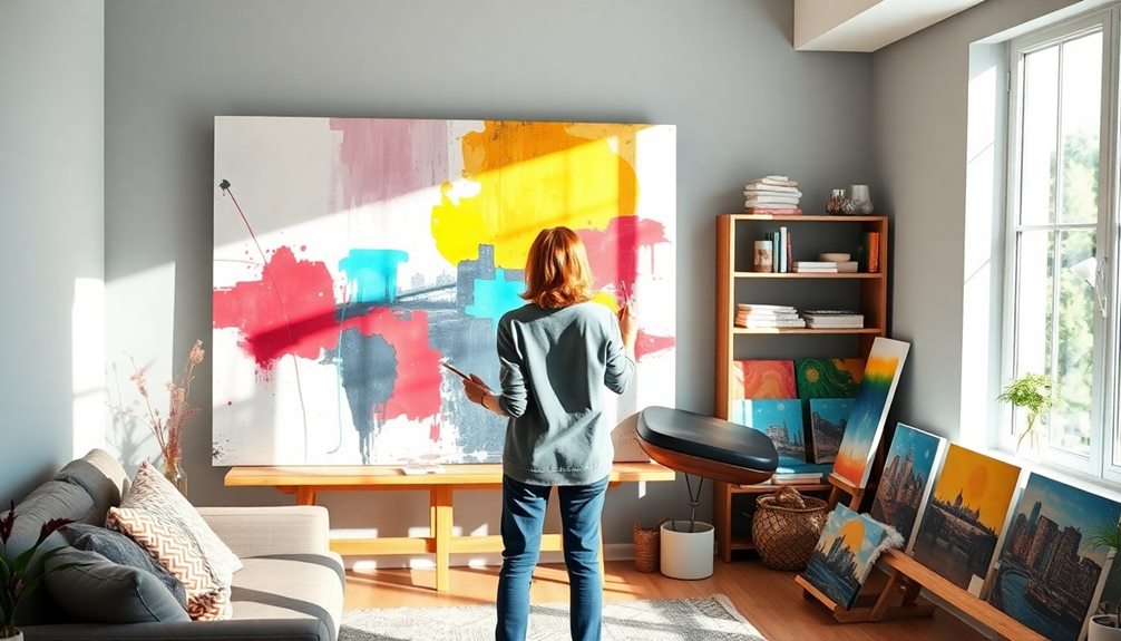 creative canvas wall decor