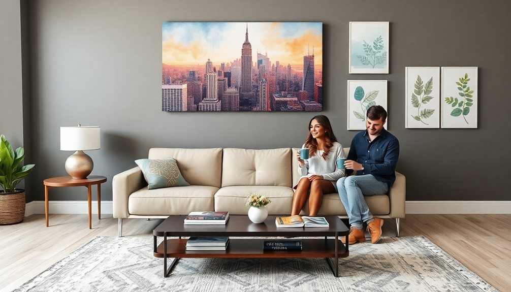 creative living room decor