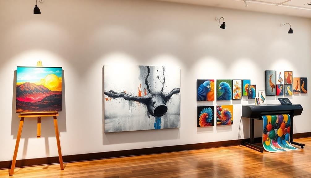 evolution of canvas art