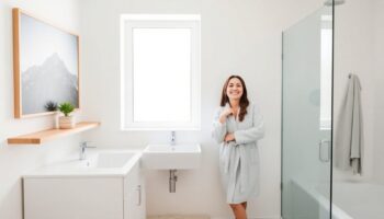 inviting bathroom wall decor