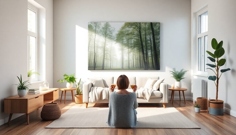 nature inspired indoor wall art